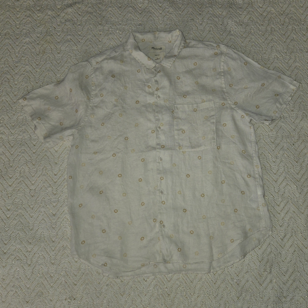 Madewell Easy Fit Linen Button Down